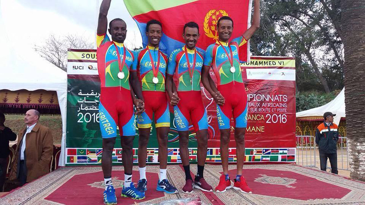 Eritrean Cycling Team Number 1 in Africa 2016 81